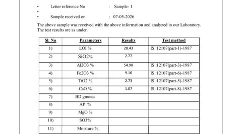 Mineral chemistry lab report with oxide analysis